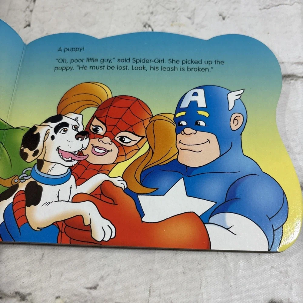 Spider-Man & Friends Operation Lost Puppy Board Book